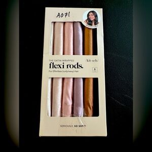 Kitsch Pink and Purple Hair Styling Flexi Rods
